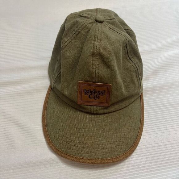 Rainforest Cafe Green Safari Hat - Picture 1 of 6